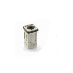 Insert HQ, Raccordement à vis axiale, mâle, 1 pin, 100A, Polycarbonate, 3A 